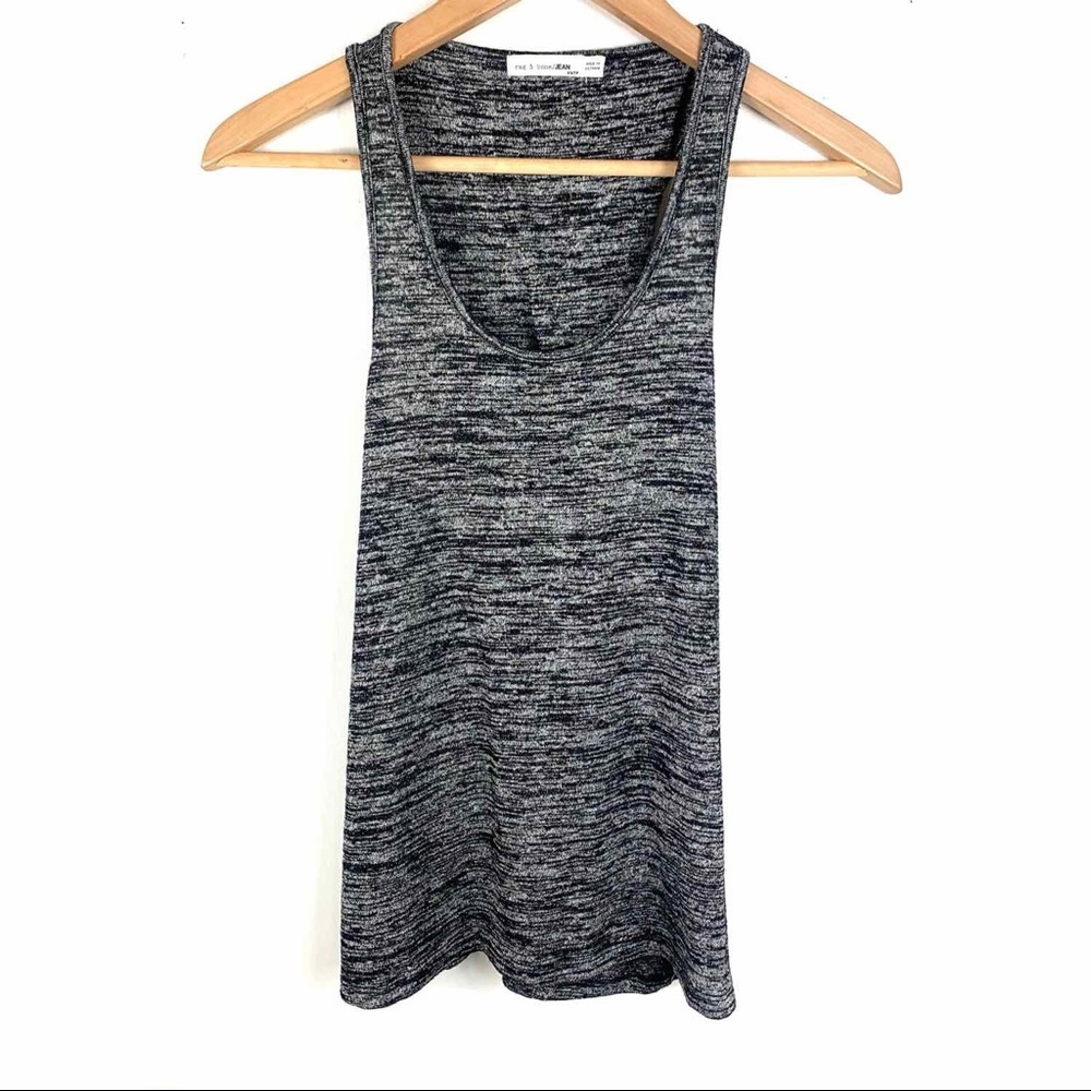 ❗️Rag & Bone Tank Top Heather Gray Black Size XS